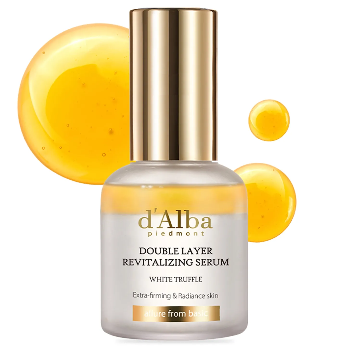 d'Alba - White Truffle Double Layer Revitalizing Serum - Rewitalizujące Serum do Twarzy - 30ml
