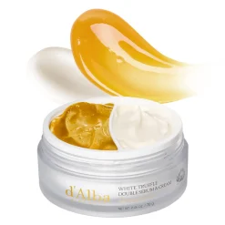 d'Alba - White Truffle Double Serum & Cream - Przeciwzmarszczkowe Duo do Twarzy - 70g
