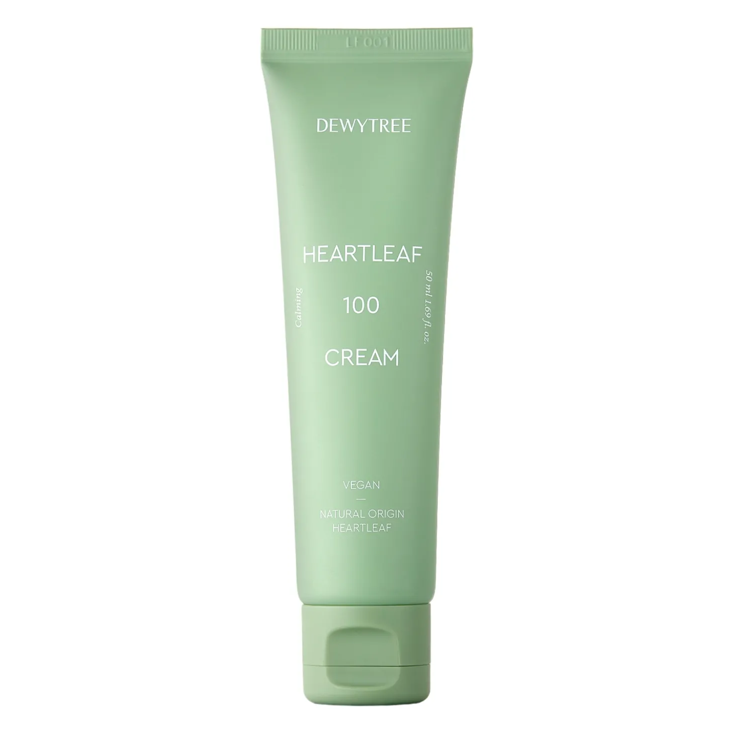 Dewytree - Heartleaf 100 Cream - Kojący Krem do Twarzy z Pstrolistką - 50ml