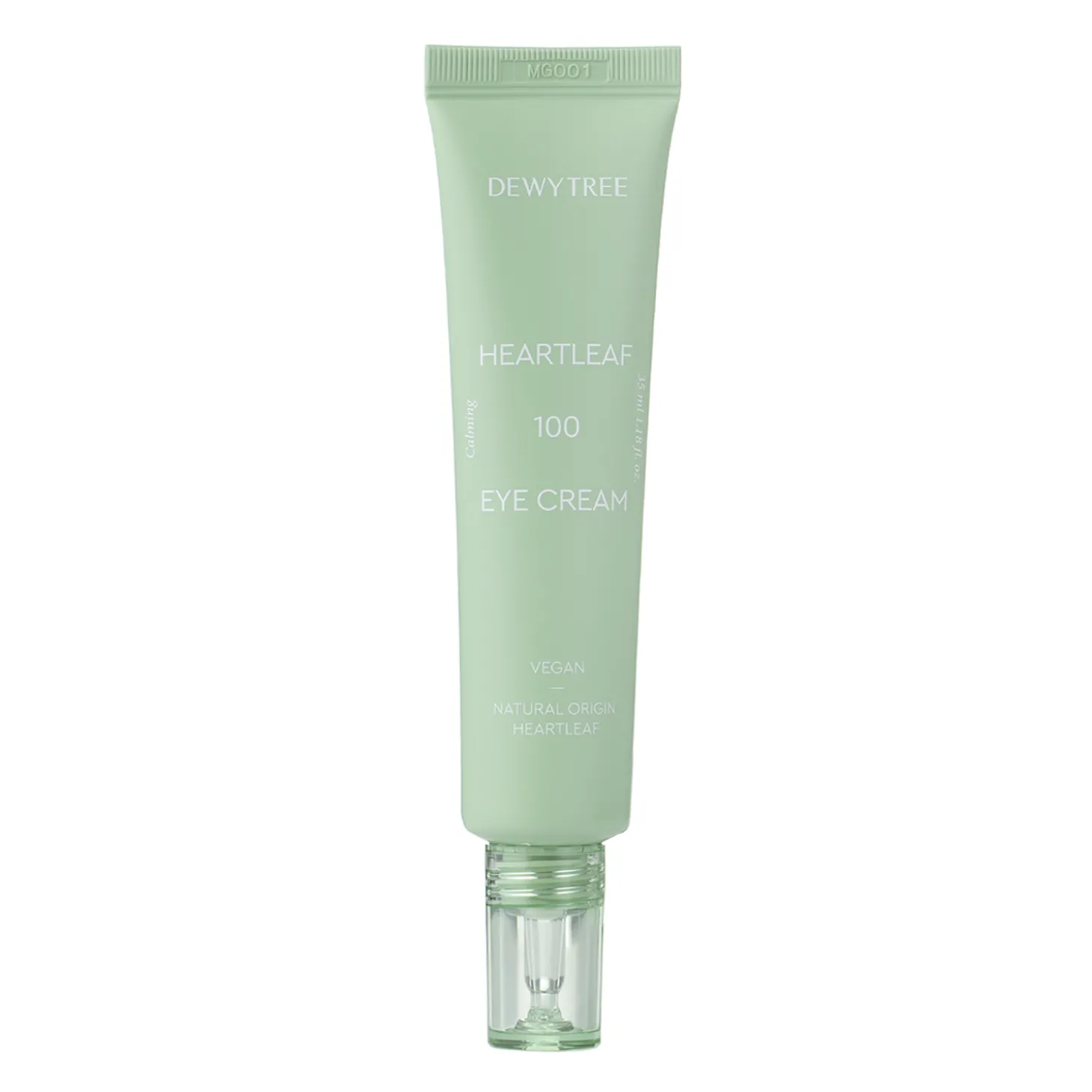 Dewytree - Heartleaf 100 Eye Cream - Kojący Krem pod Oczy z Pstrolistką - 35ml