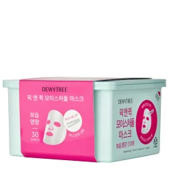 Dewytree - Pick And Quick Moisture Full Mask Set - Zestaw Nawadniających Masek w Płachcie - 300g/30szt