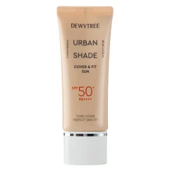 Dewytree - Urban Shade Cover And Fit Sun SPF50+/PA++++ - Tonujący Krem z Filtrem do Twarzy - 40ml