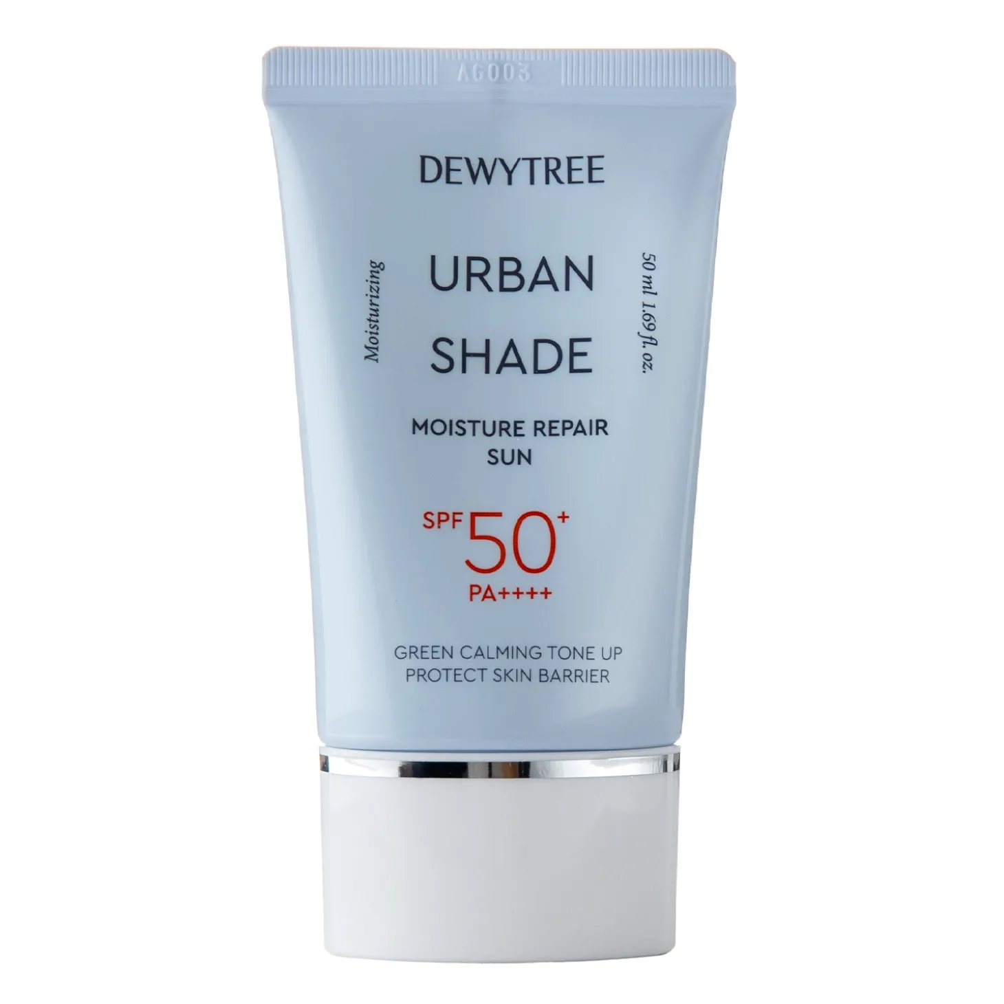 Dewytree - Urban Shade Moisture Repair Sun SPF 50+/PA++++ - Nawilżający Krem z Filtrem do Twarzy - 50ml