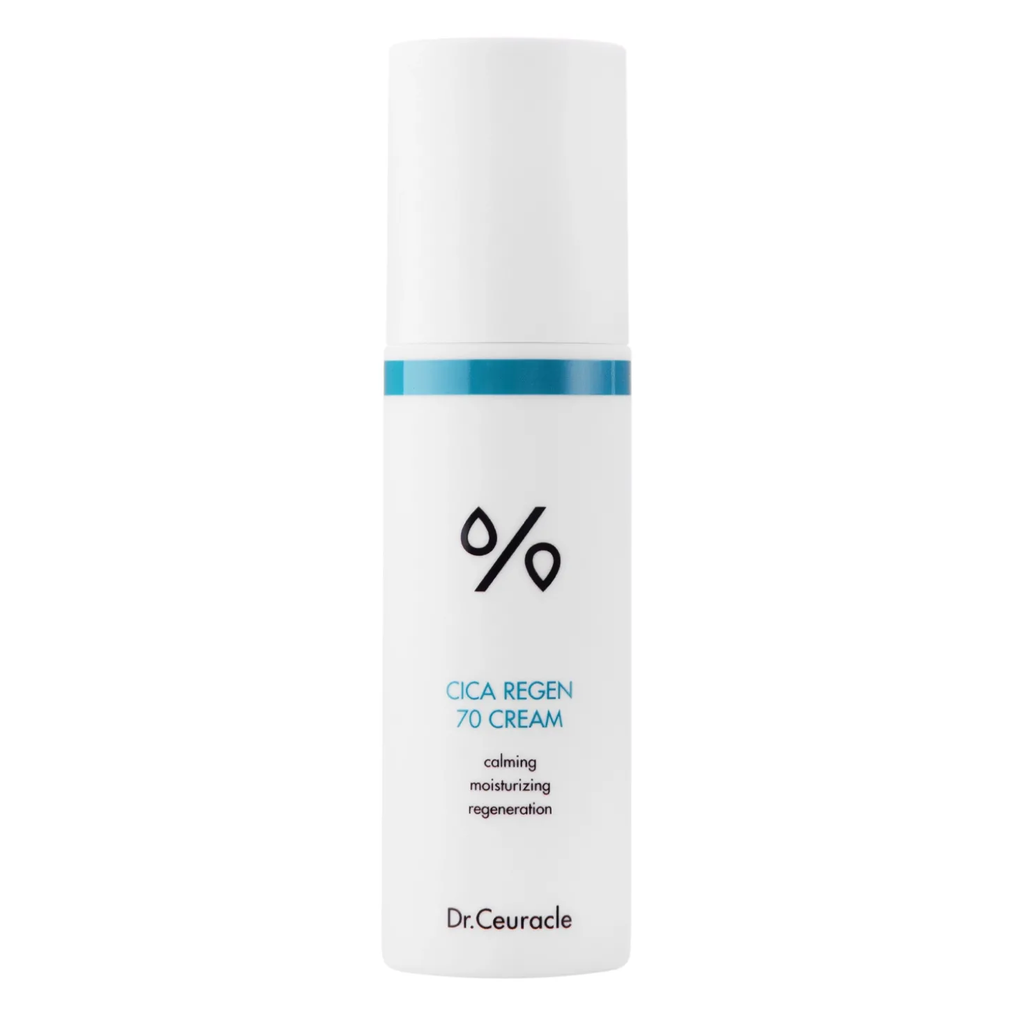 Dr.Ceuracle - Cica Regen 70 Cream - Kojący Krem z 70% Ekstraktem z Wąkroty Azjatyckiej - 50ml