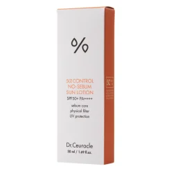 Dr.Ceuracle - 5α Control No-Sebum Sun Lotion SPF50+/PA++++ - Lekki Krem Przeciwsłoneczny - 50ml