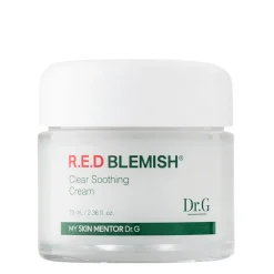 Dr.G - Red Blemish Clear Soothing Cream - Łagodzący Krem do Twarzy - 70ml