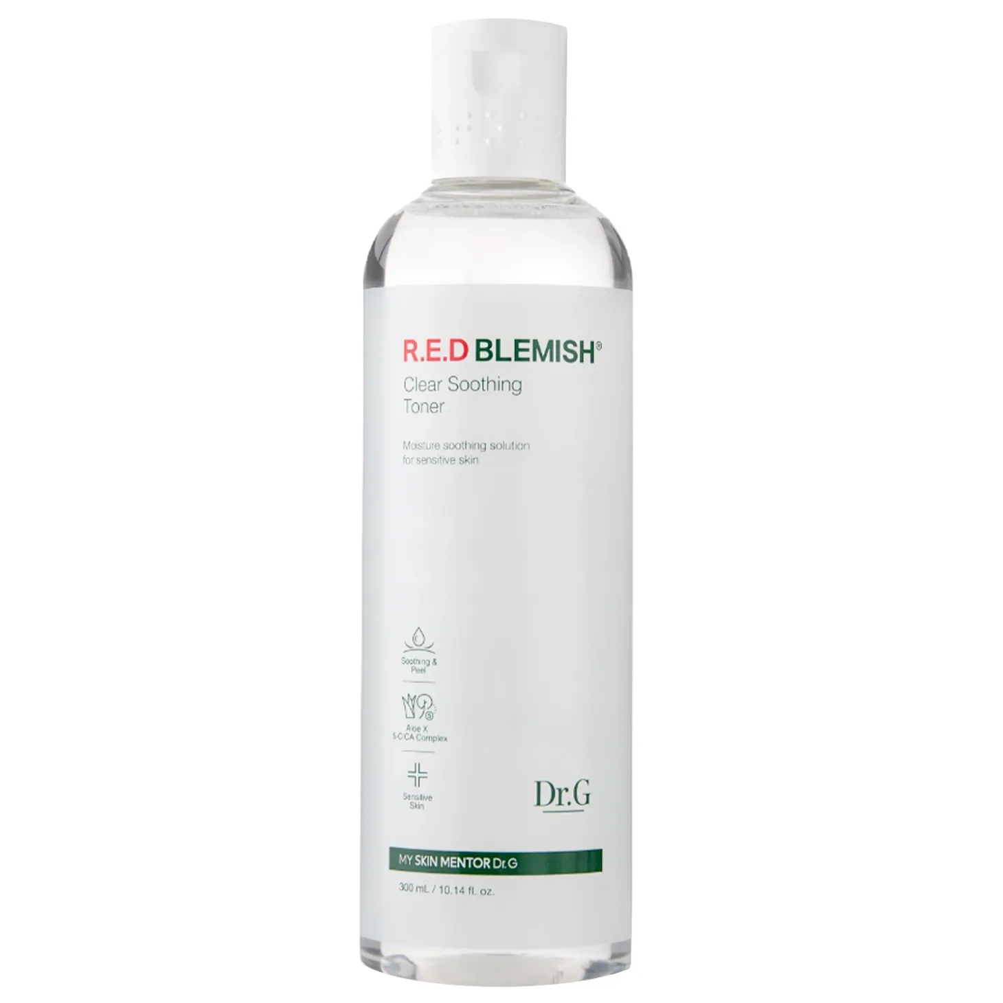 Dr.G - Red Blemish Clear Soothing Toner - Łagodzący Tonik do Twarzy - 300ml