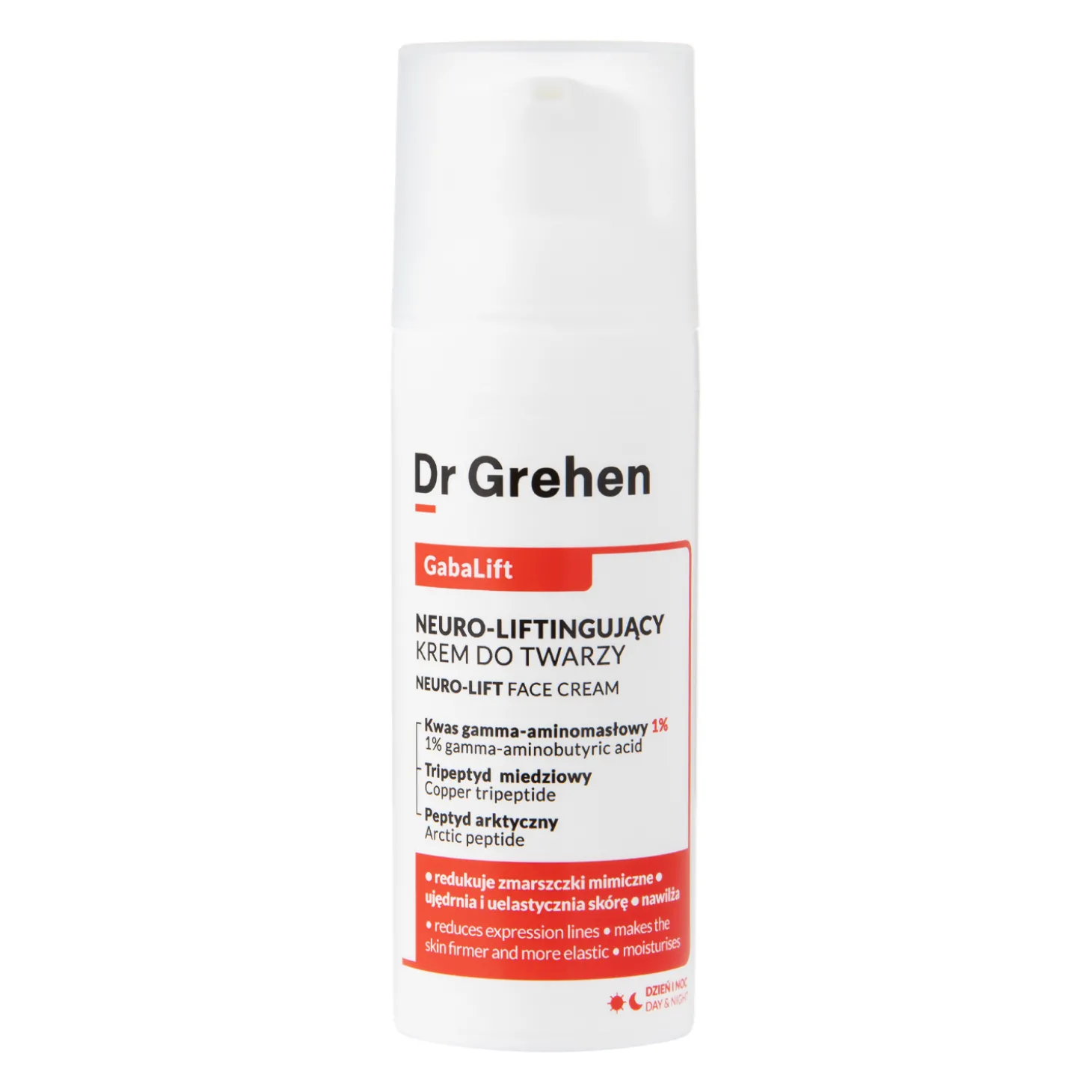 Dr Grehen - GabaLift - Neuro-Lift Face Cream - Neuro-Liftingujący Krem do Twarzy - 50ml