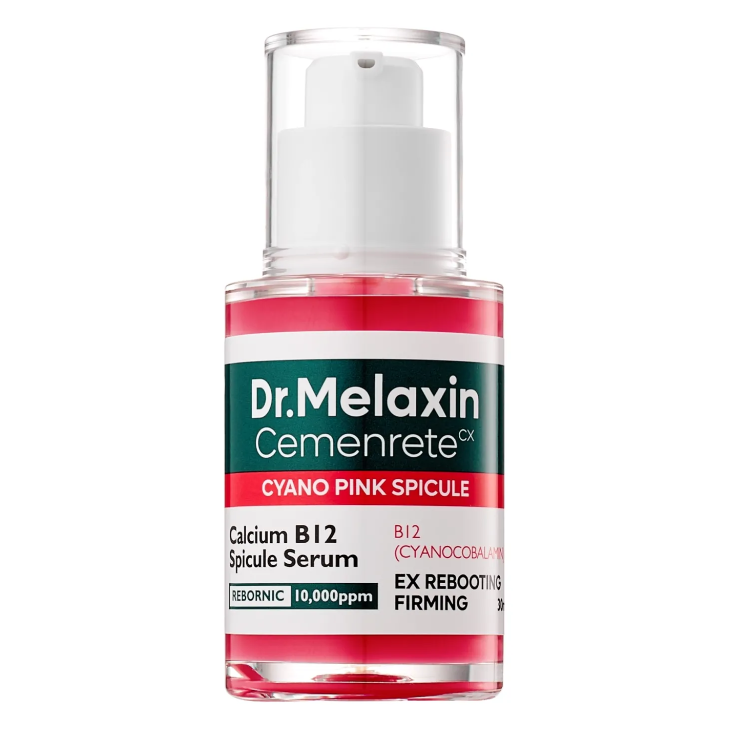 Dr.Melaxin - Cemenrete Cyano Pink Spicule Serum - Intensywnie Regenerujące Serum z Mikroigłami - 30ml