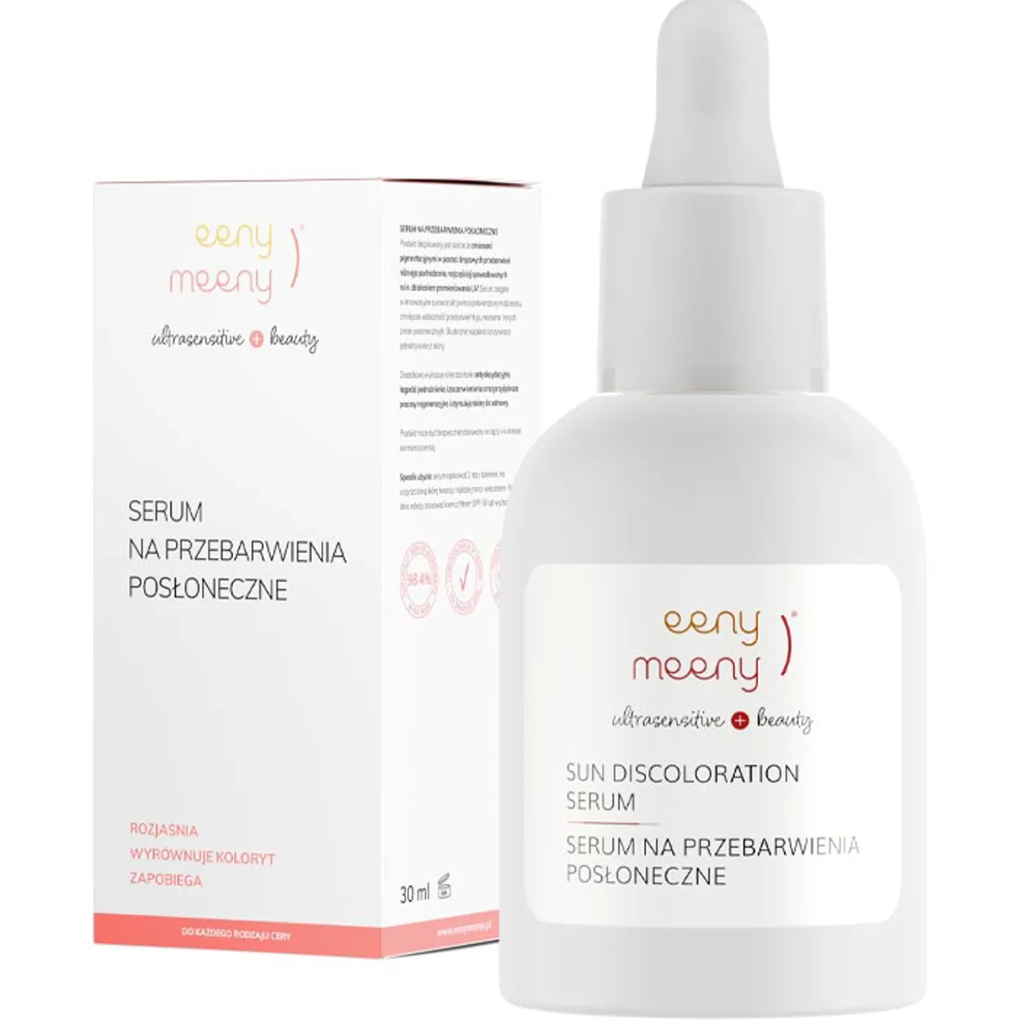 Eeny Meeny - Sun Discoloration Serum - Serum na Przebarwienia Posłoneczne - 30ml