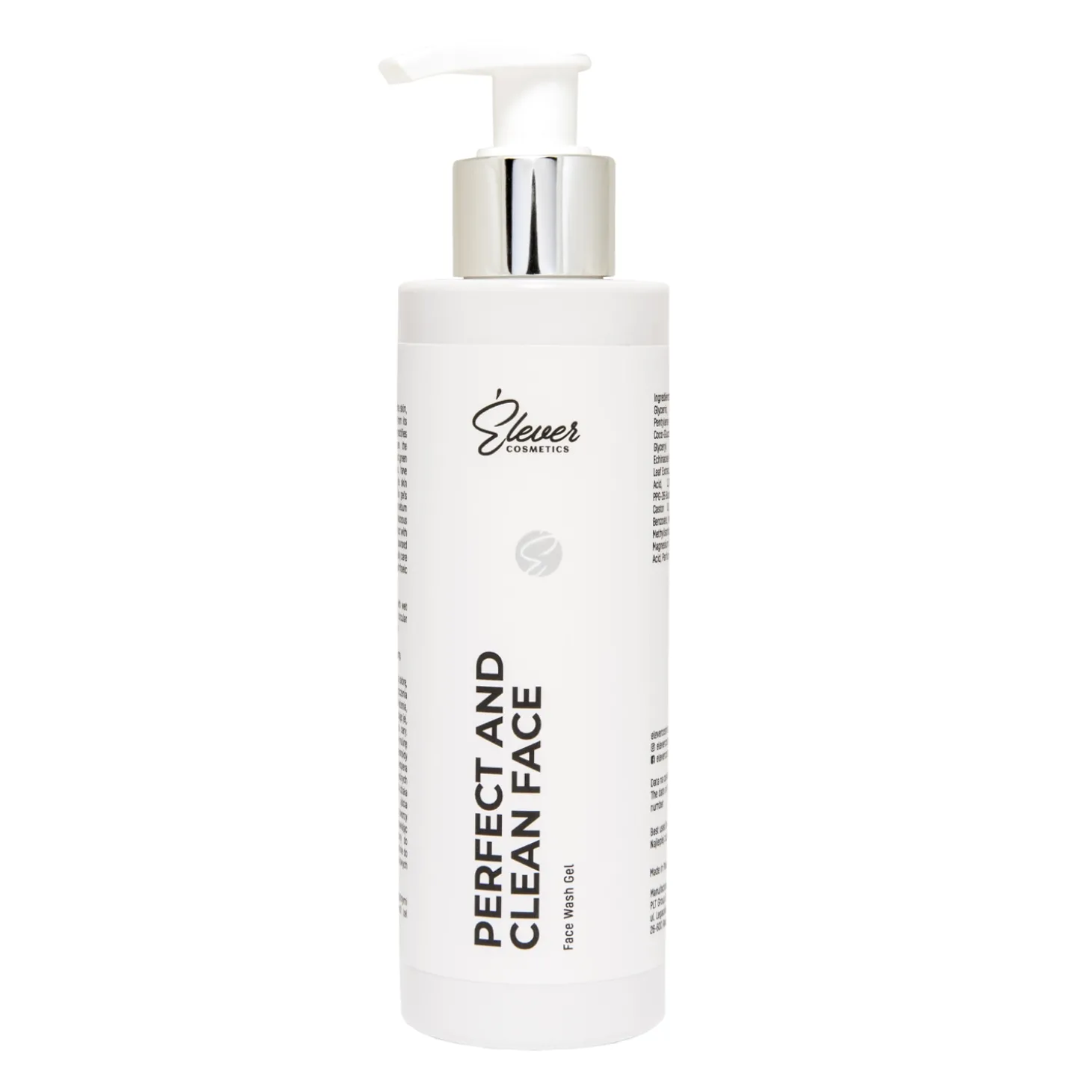 Elever Cosmetics - Perfect and Clean Face - Żel do Oczyszczania Twarzy - 200ml