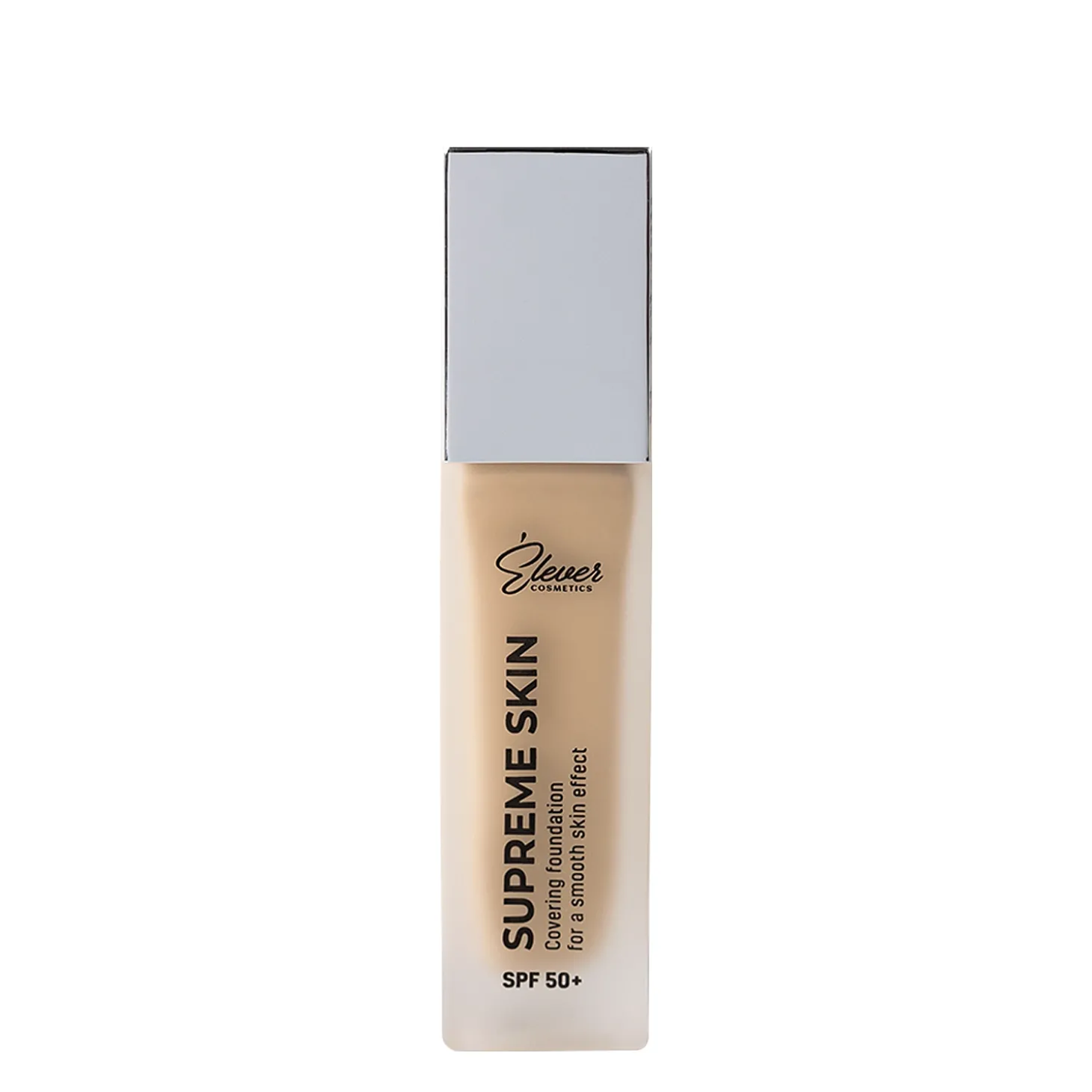 Elever Cosmetics - Supreme Skin SPF50+ - Lekki Podkład z Filtrem - Sand - 30ml