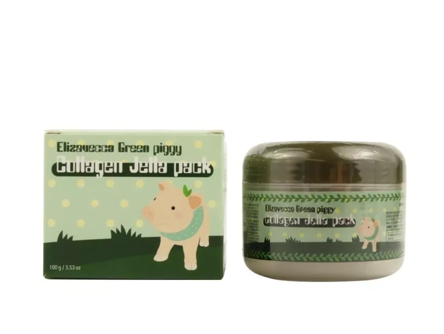 Elizavecca - Green Piggy Collagen Jella Pack - Kolagenowa Maska Nawilżająca - 100ml
