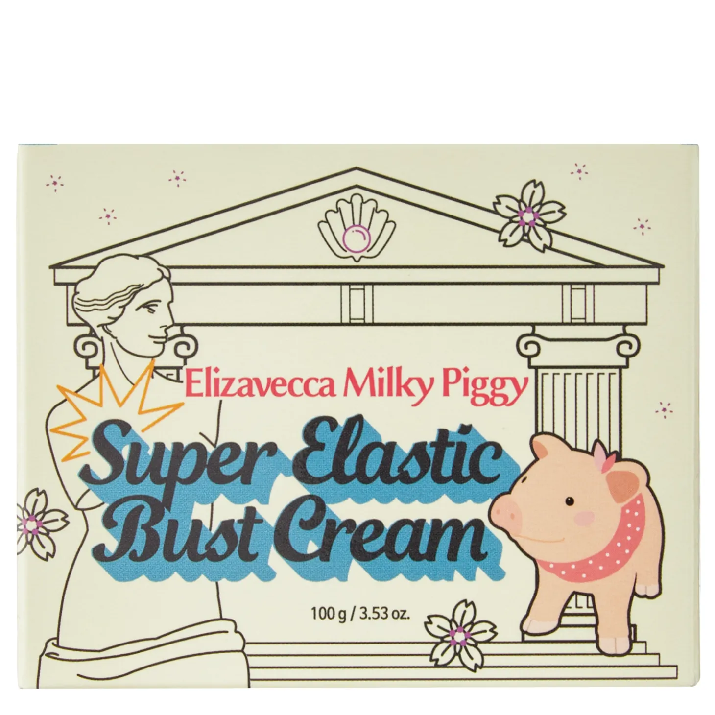 Elizavecca - Milky Piggy Super Elastic Bust Cream - Ujędrniający Krem do Biustu - 100g