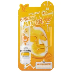 Elizavecca - Vita Deep Power Ringer Mask - Witaminowa Maseczka do Twarzy w Płachcie - 23ml