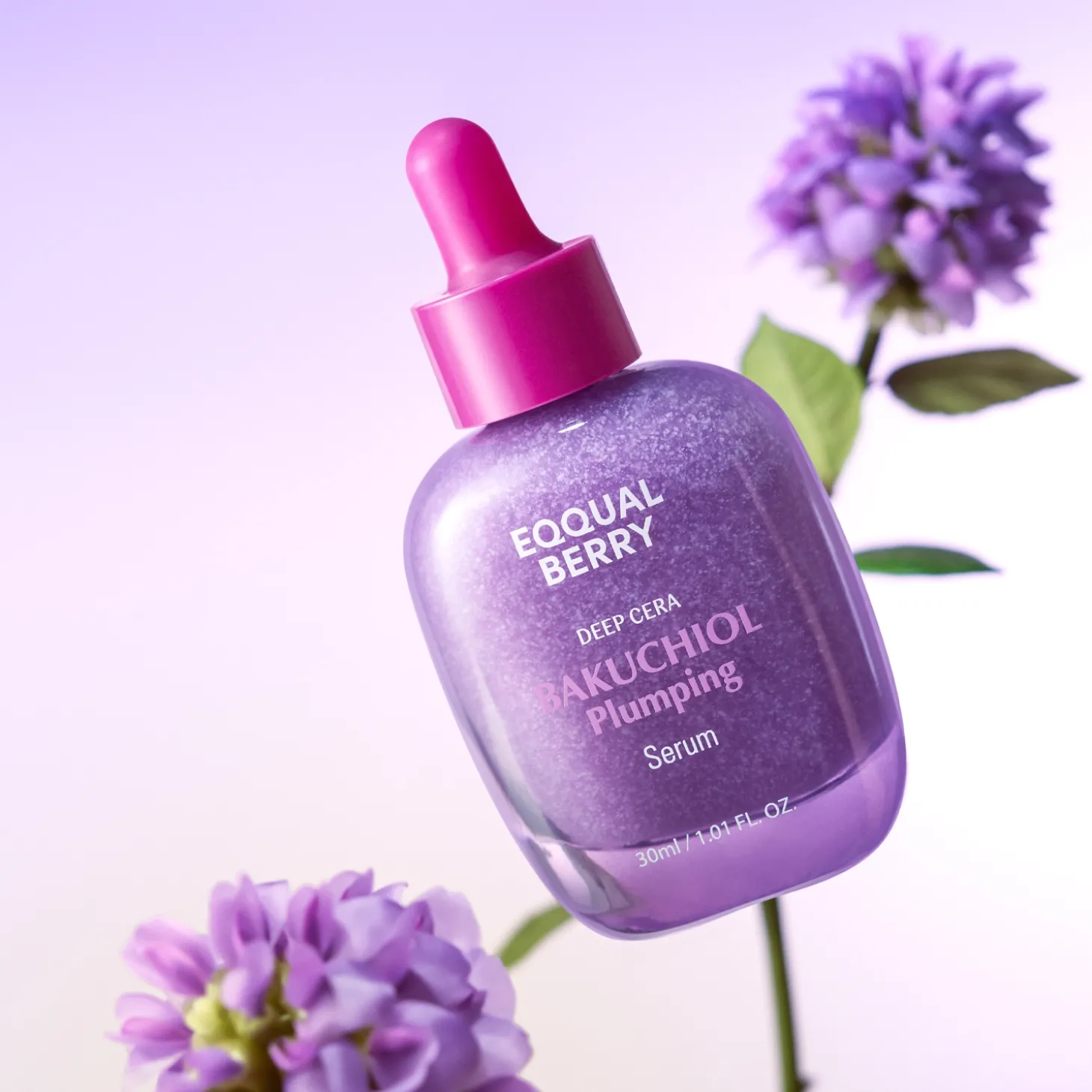 EQQUALBERRY - Bakuchiol Plumping Serum - Ujędrniająco-Nawilżające Serum z Bakuchiolem - 30ml