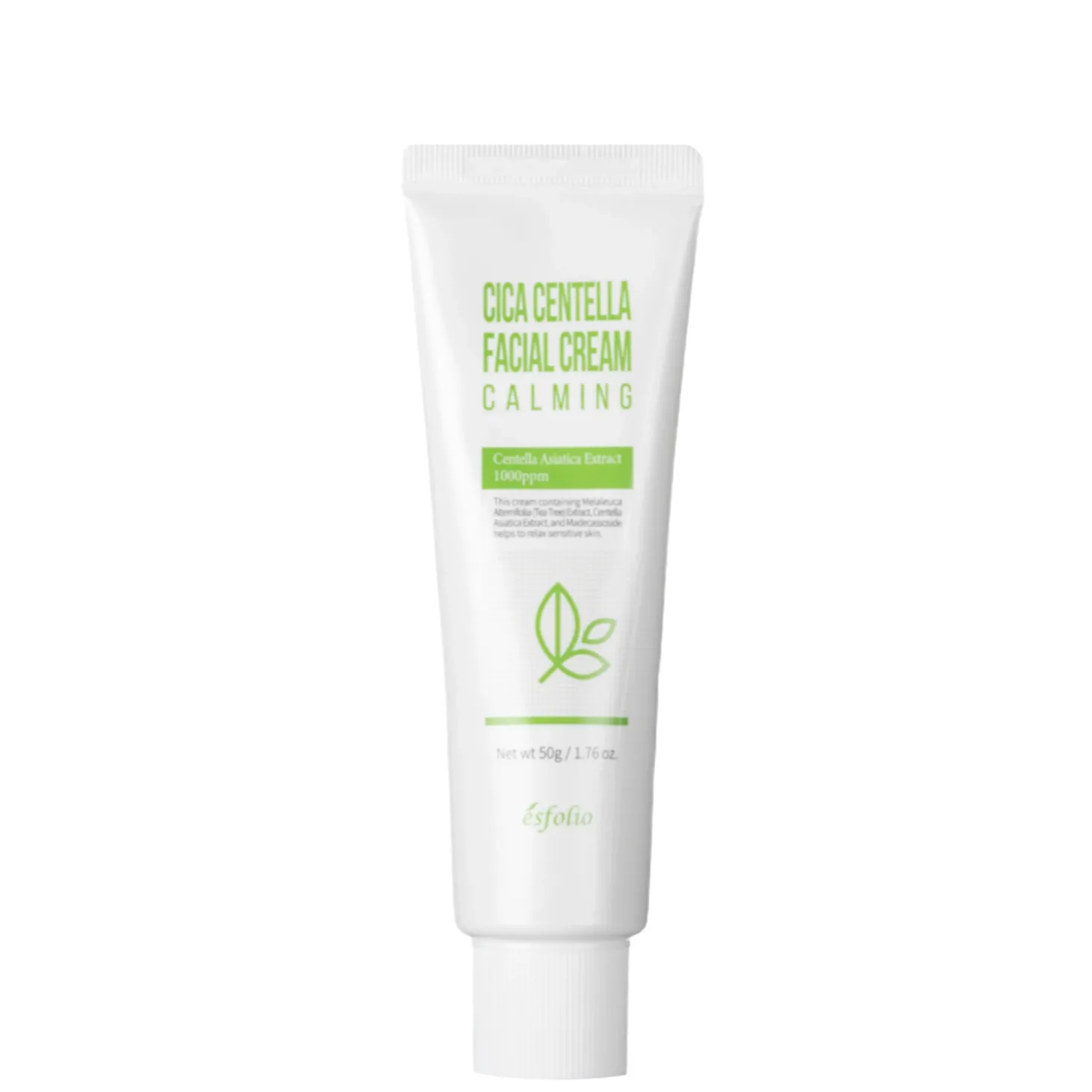 Esfolio - Calming - Cica Centella Facial Cream - Łagodzący Krem z Wąkrotą Azjatycką - 50g