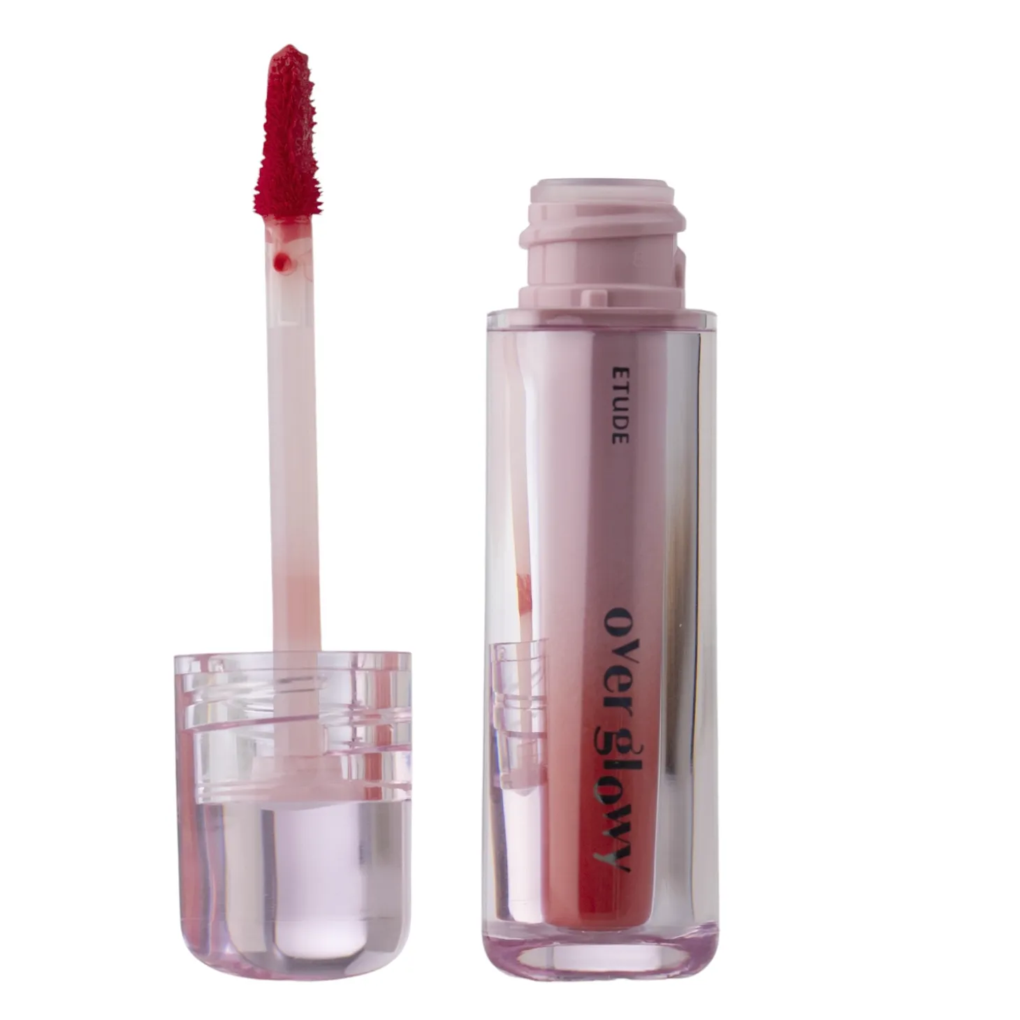 Etude House - Over Glowy Tint - Tint Nabłyszczający do Ust - 03 Ddori Apple Red - 3g