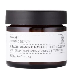 Evolve Organic Beauty - Miracle Vitamin C Mask - Rozświetlająca Maska do Twarzy z Witaminą C - 60ml