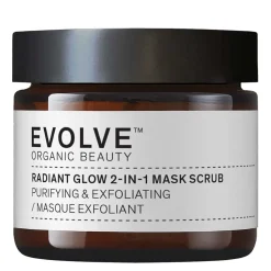Evolve Organic Beauty - Radiant Glow Organic Face Mask - Rozświetlająca Kakaowa Maska do Twarzy - 60ml