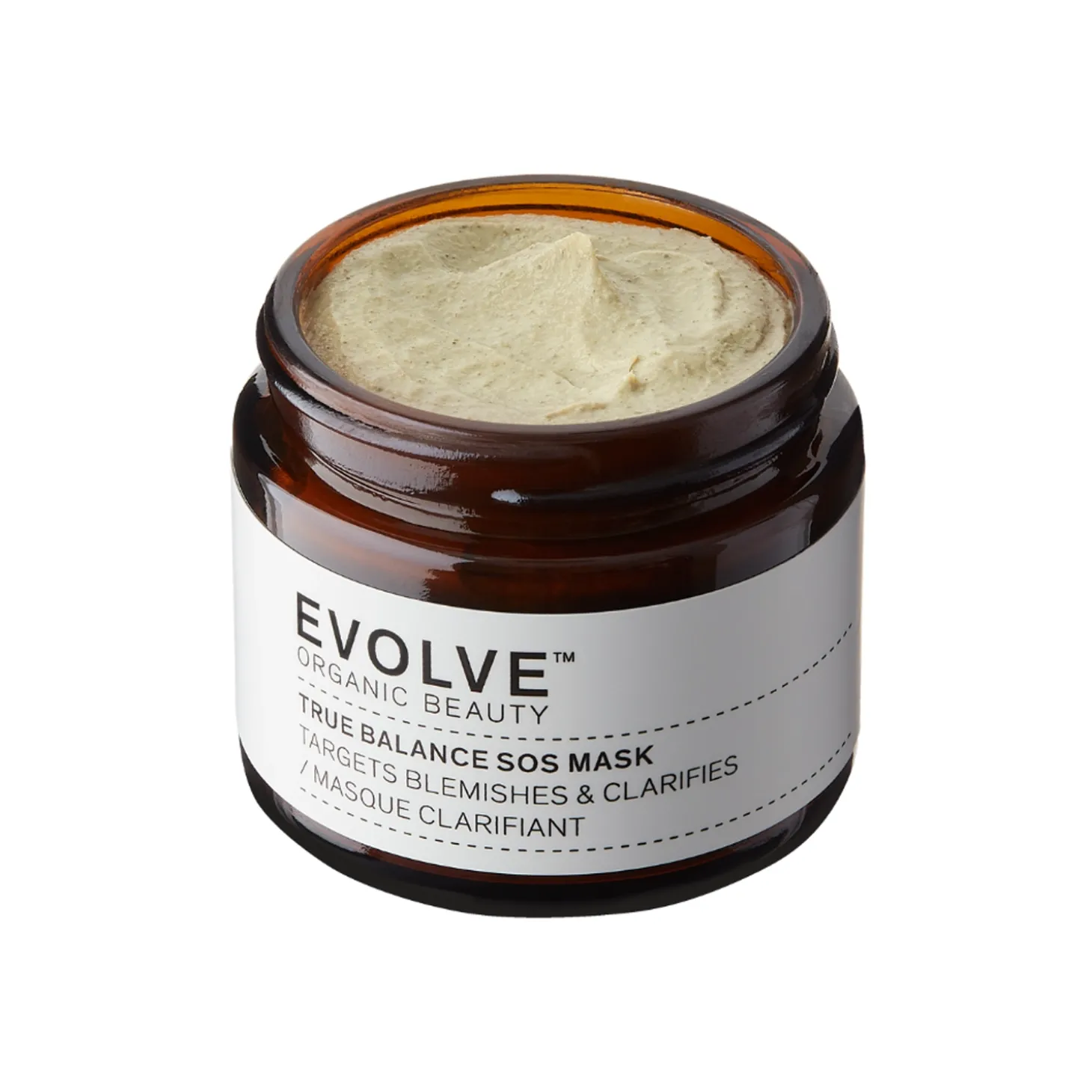 Evolve Organic Beauty - True Balance SOS Mask - Maska z Glinki Zmniejszająca Widoczność Porów - 60ml