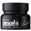 Farmstay - Black Snail All-In-One Cream - Rewitalizujący Krem do Twarzy i Dekoltu z Filtratem ze Śluzu Ślimaka Afrykańskiego - 100ml