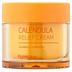 Farmstay - Calendula Relief Cream - Krem Łagodzący z Nagietkiem - 80ml