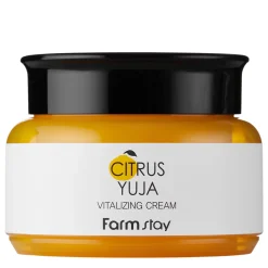 Farmstay - Citrus Yuja Vitalizing Cream - Rewitalizujący Krem do Twarzy z Ekstraktem z Owoców Yuzu - 100g