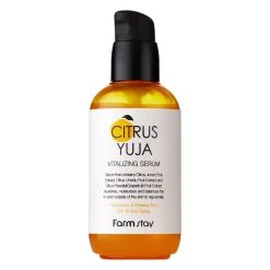 Farmstay - Citrus Yuja Vitalizing Serum - Rewitalizujące Serum do Twarzy z Ekstraktem z Owoców Yuzu - 100ml