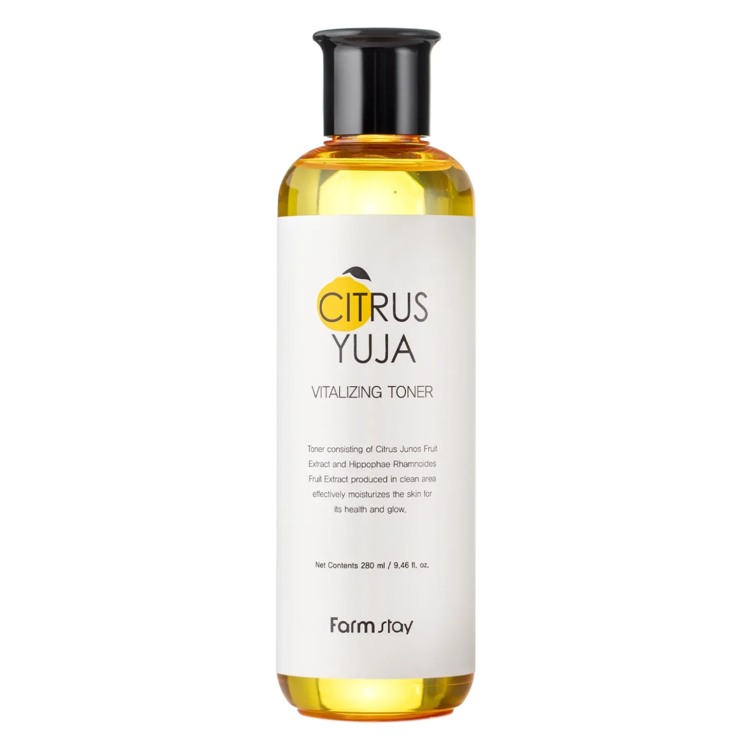 Farmstay - Citrus Yuja Vitalizing Toner - Tonik do Twarzy z Ekstraktem z Owoców Yuzu - 280ml