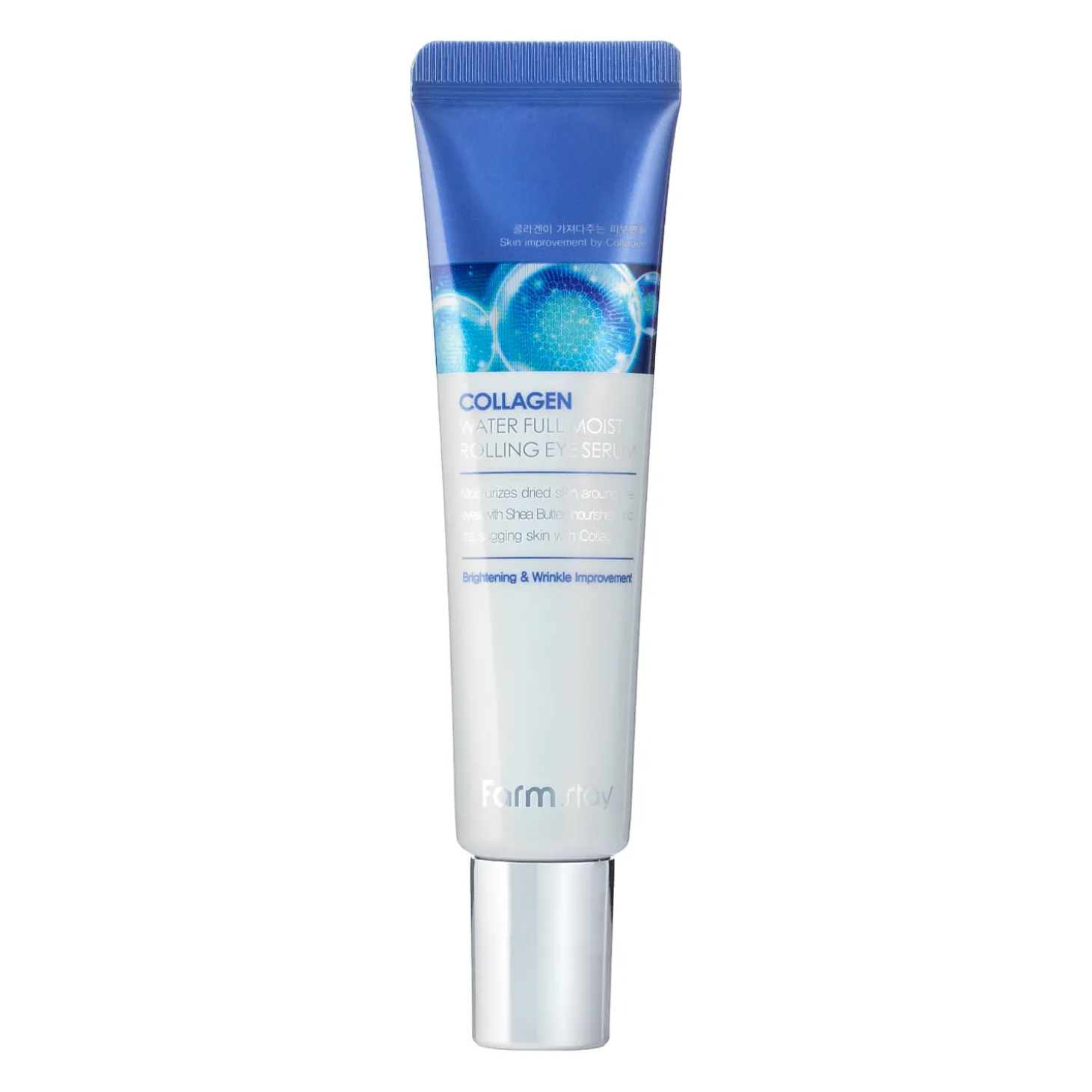 Farmstay - Collagen Water Full Moist Rolling Eye Serum - Nawilżające Serum pod Oczy z Kolagenem - 25ml