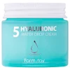 Farmstay - 5 Hyaluronic Water Drop Cream - Nawilżający Krem z Kwasem Hialuronowym - 80ml
