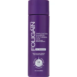 Foligain - Triple Action - Shampoo for Thinning Hair - Szampon do Włosów Cienkich - 236ml