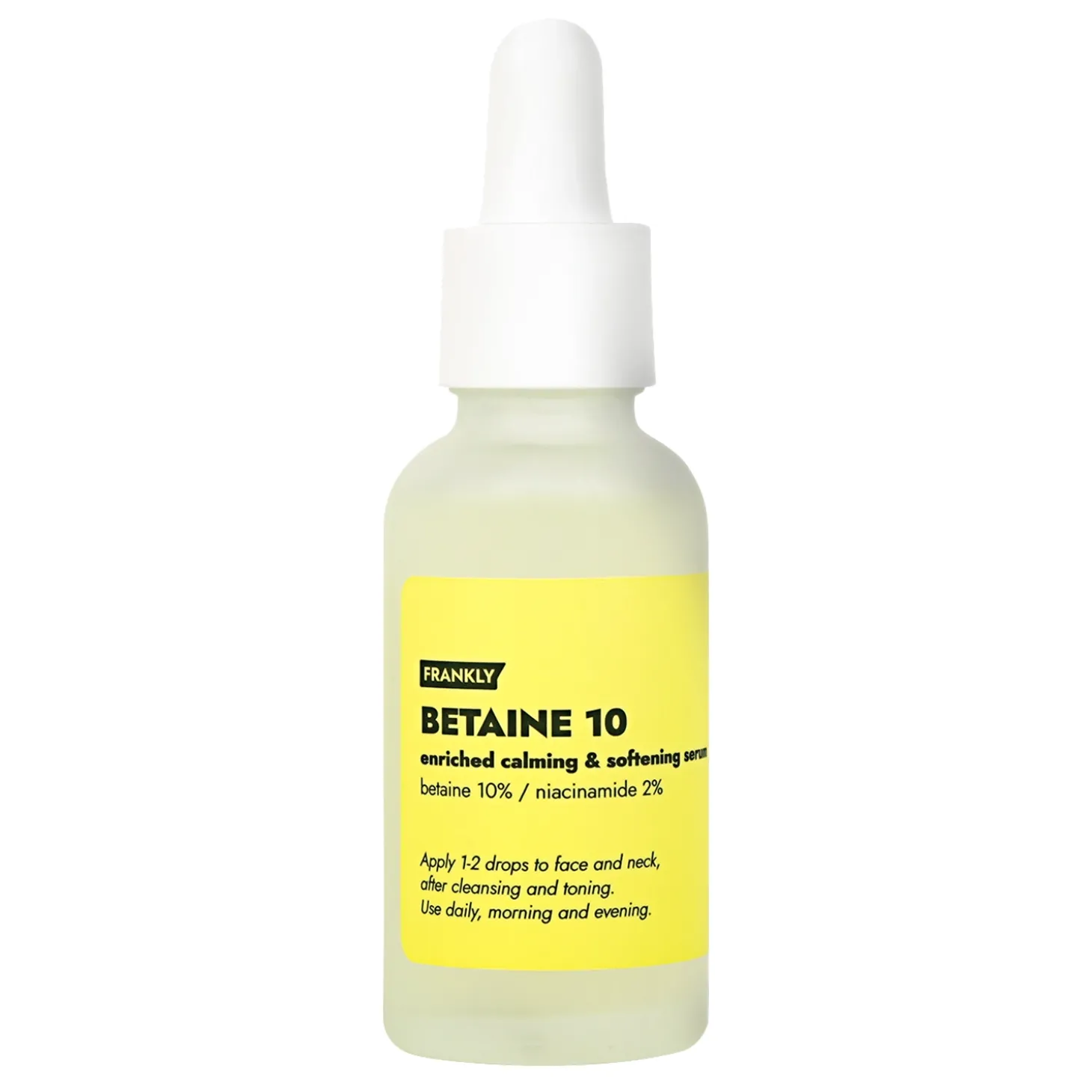 Frankly - Betaine 10% Serum - Nawilżająco-Łagodzące Serum do Twarzy - 30ml