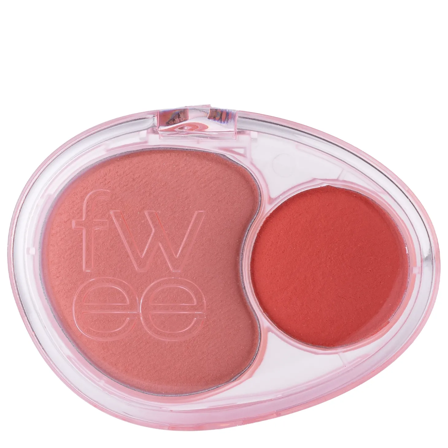 Fwee - Mellow Dual Blusher - Podwójny Róż do Policzków - CR02 Baby Smile - 7,2g