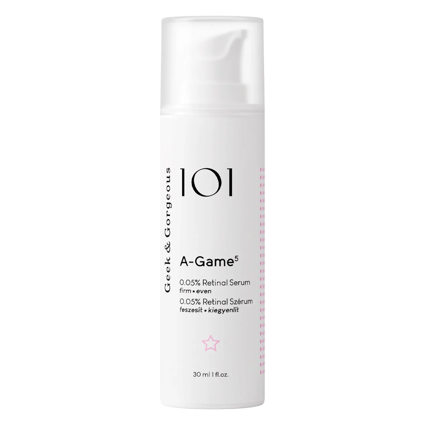 Geek & Gorgeous - A-Game 5 - Serum z Retinalem 0,05% - 30ml