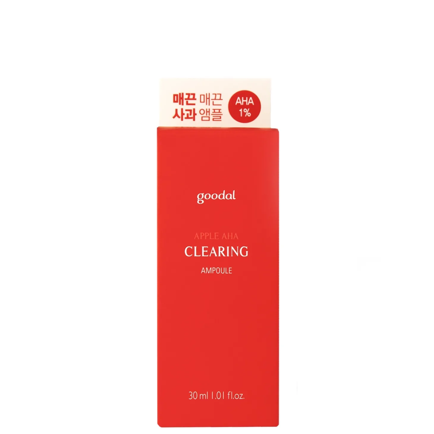 Goodal - Apple AHA Clearing Ampoule - Ampułka o Działaniu Rozjaśniającym z AHA - 30ml