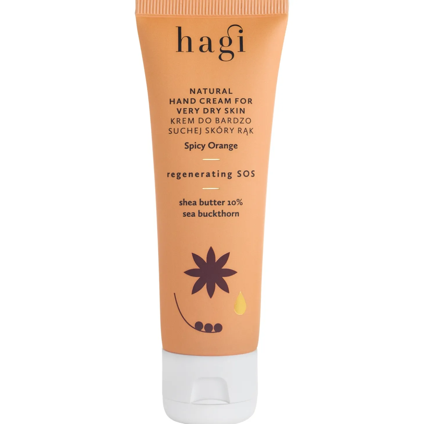 Hagi - Krem do Bardzo Suchej Skóry Rąk - Korzenna Pomarańcza - 50ml