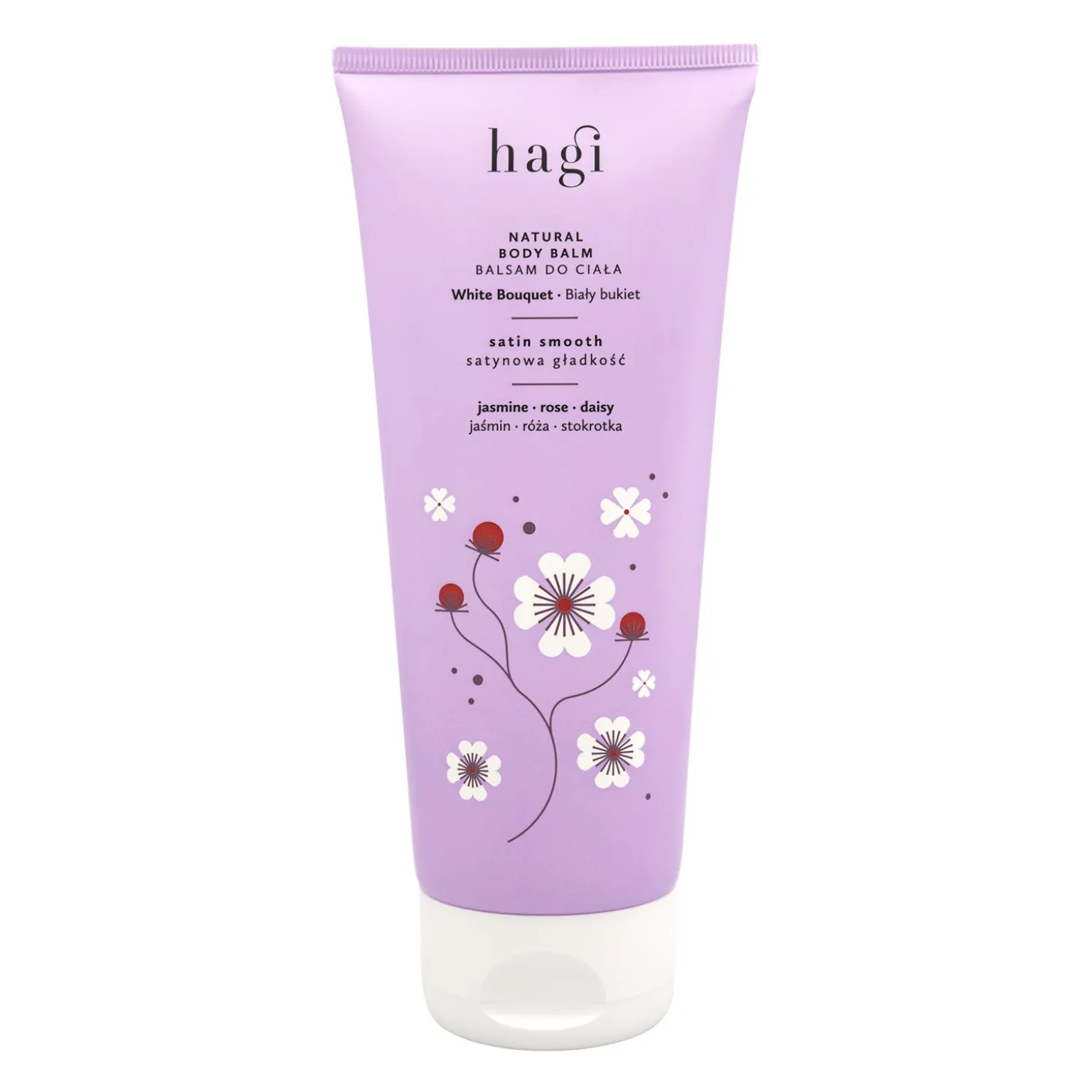 Hagi - Naturalny Balsam do Ciała - Biały Bukiet - 200ml