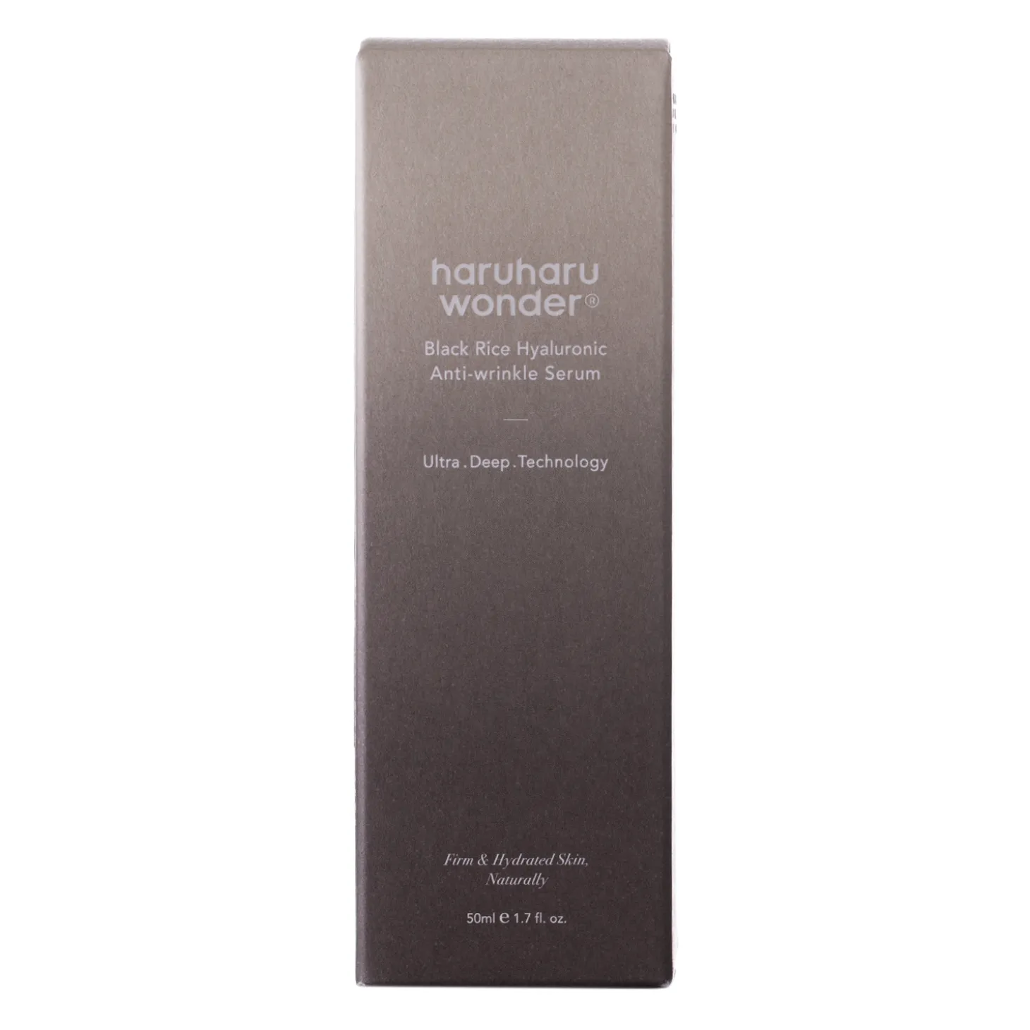 Haruharu Wonder - Black Rice Hyaluronic Anti-Wrinkle Serum - Przeciwzmarszczkowe Serum do Twarzy z Ekstraktem z Ryżu - 50ml
