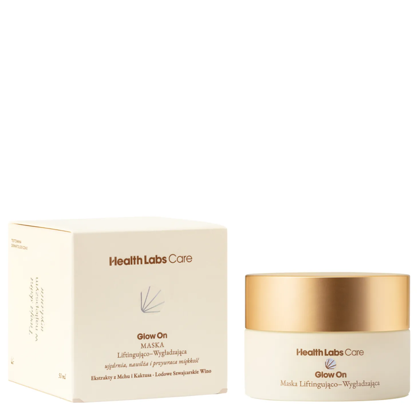 Health Labs Care - Glow On Maska Liftingująco-Wygładzająca - 50ml