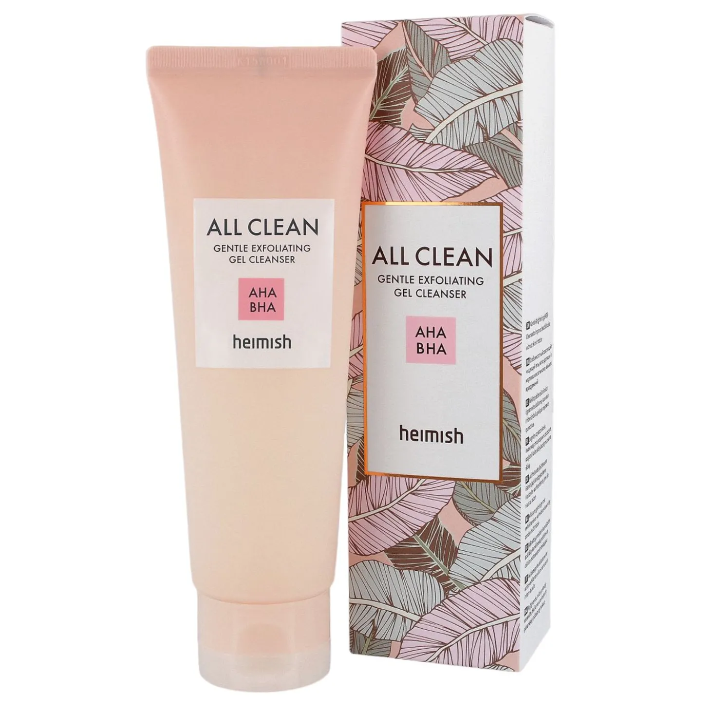 Heimish - All Clean Gentle Exfoliating Gel Cleanser - Delikatny Żel Oczyszczający - 130ml