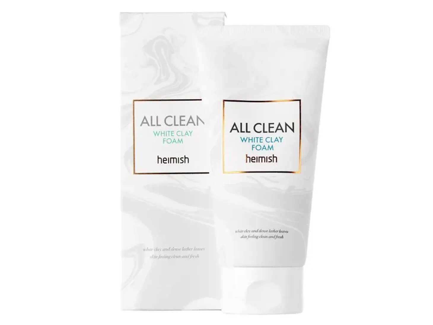 Heimish - All Clean White Clay Foam - Oczyszczająca Pianka z Glinką Białą - 150g