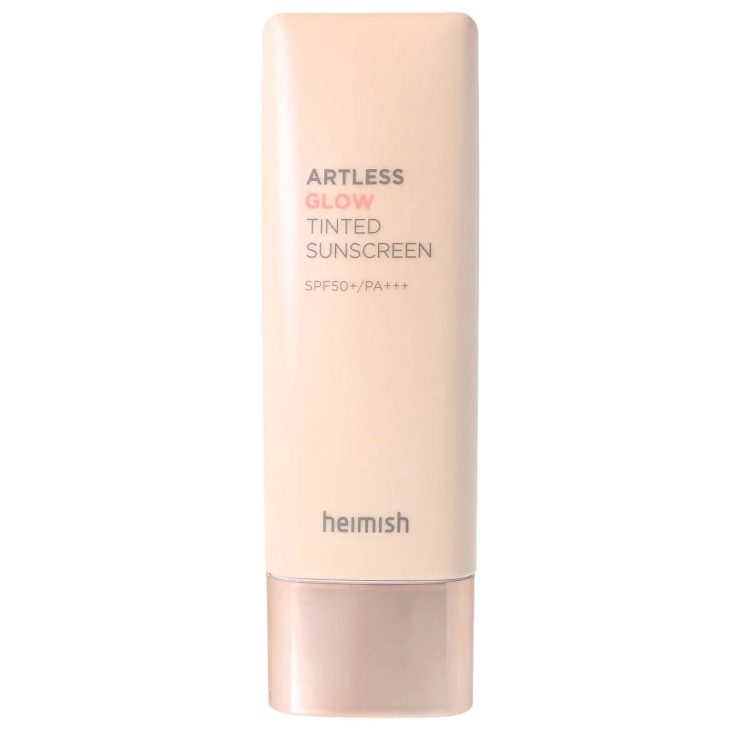 Heimish - Artless Glow Tinted Sunscreen Shine Beige SPF50+ PA+++ - Koloryzujący Krem z Filterm - 40ml