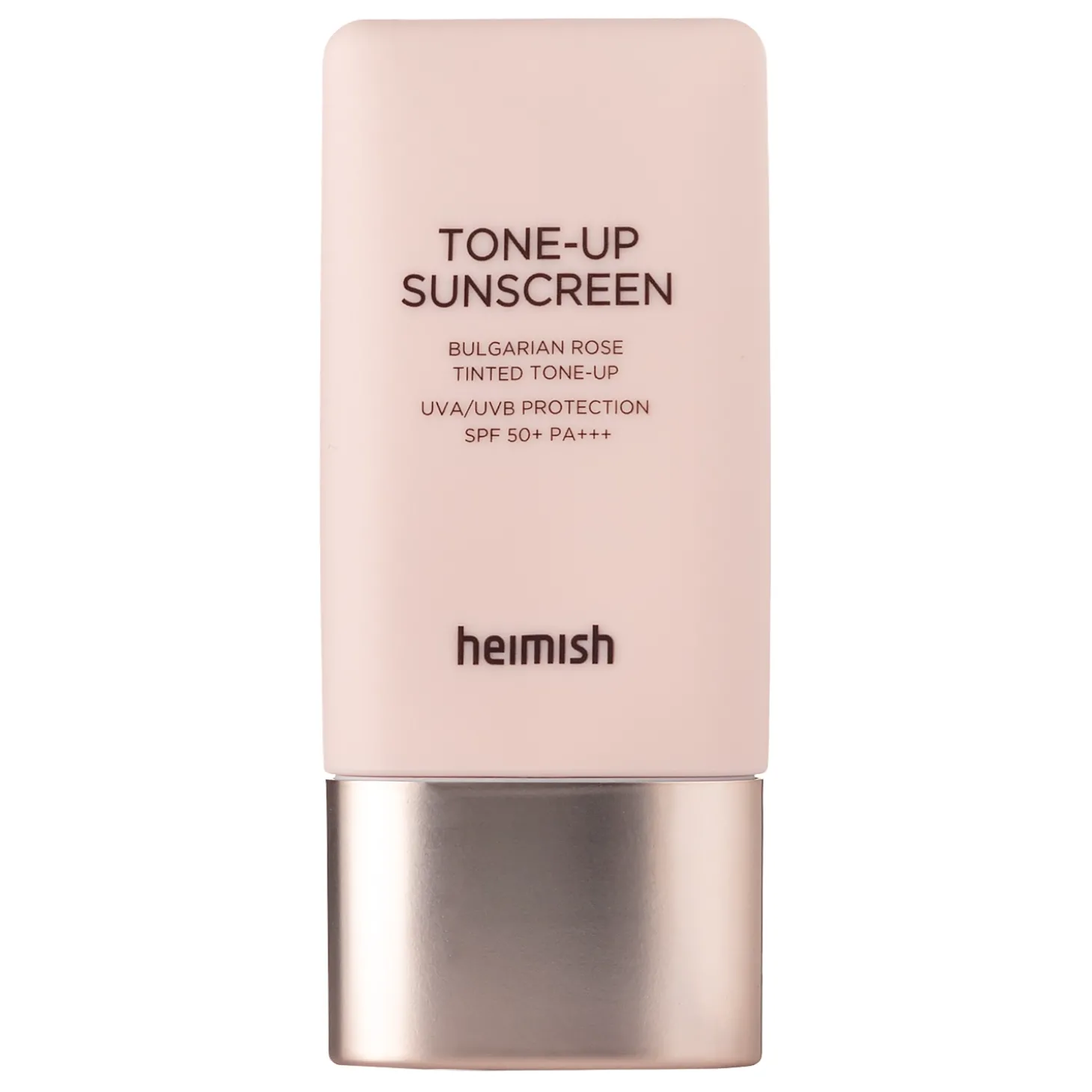 Heimish - Bulgarian Rose Tone-up Sunscreen SPF50+ PA+++ - Krem Tonujący z Wysoką Ochroną Przeciwsłoneczną - 30ml