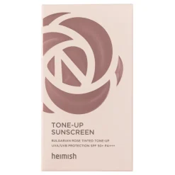 Heimish - Bulgarian Rose Tone-up Sunscreen SPF50+ PA+++ - Krem Tonujący z Wysoką Ochroną Przeciwsłoneczną - 30ml