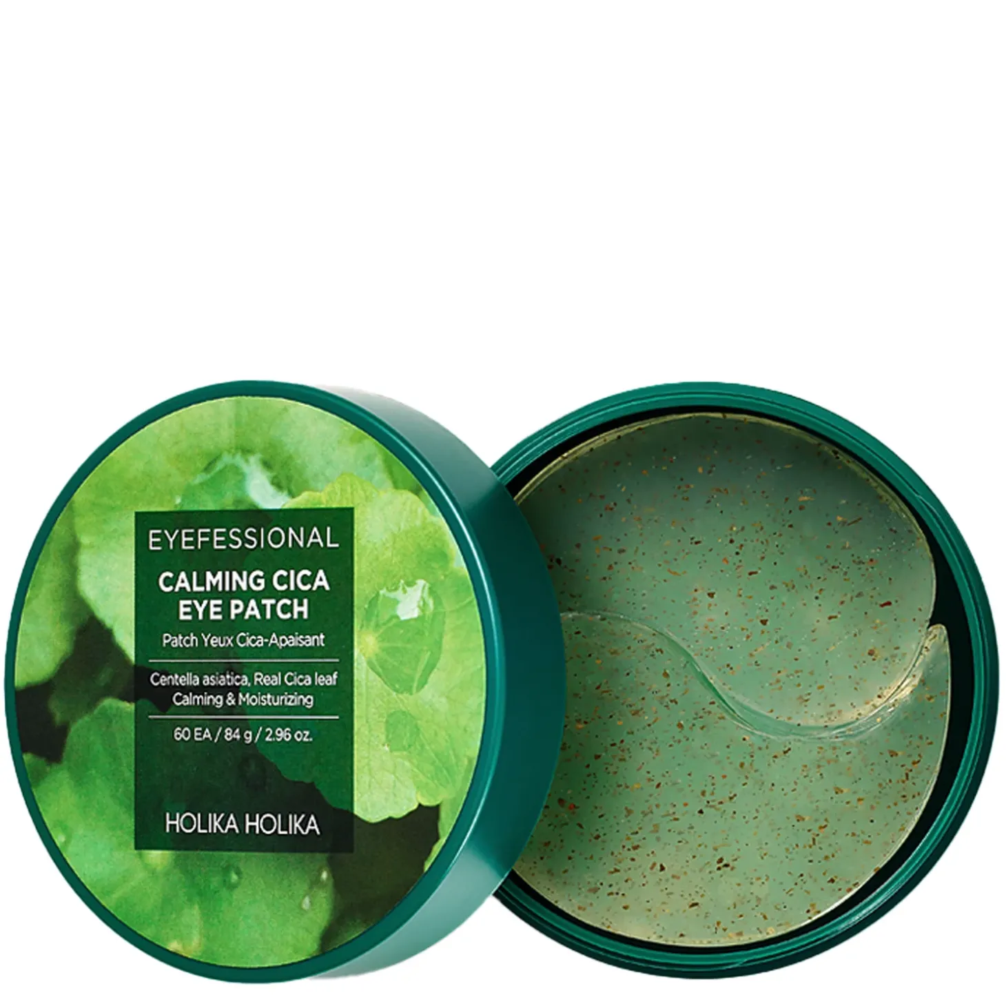 Holika Holika - Eyefessional Calming Cica Eye Patch - Hydrożelowe Płatki pod Oczy - 60szt.