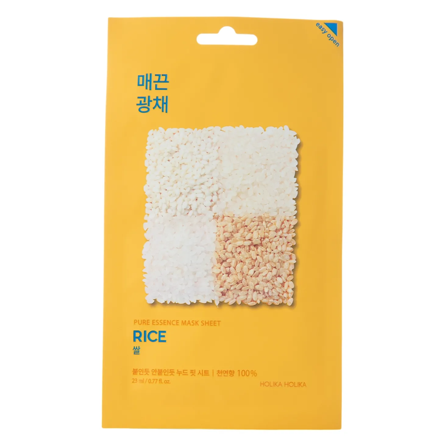 Holika Holika - Pure Essence Mask Sheet - Rice - Maska w Płachcie z Ekstraktem z Ryżu - 23ml