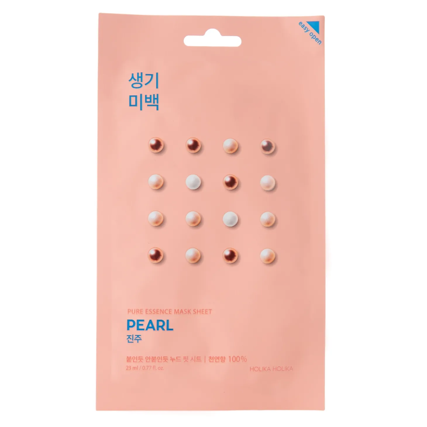 Holika Holika - Pure Essence Mask Sheet Pearl - Rozświetlająca Maska w Płachcie - 23ml