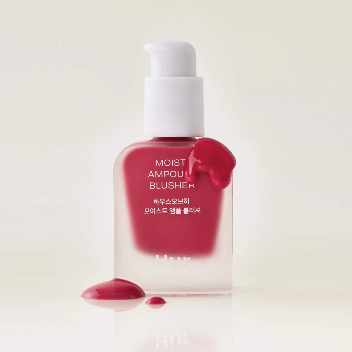 House of Hur - Moist Ampoule Blusher - Nawilżający Róż do Policzków w Płynie - Deep Plum - 20ml